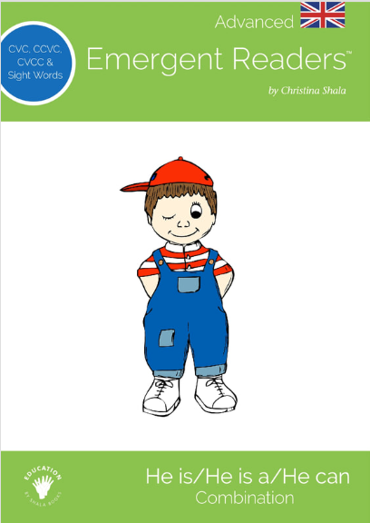 He is/He is a/He can